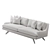 Venetian Masterpiece: Vladimir Kagan Sofa 3D model small image 3