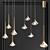 Elegant AXO LIGHT Chandelier 3D model small image 1