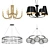 Modern Chandelier Collection 3D model small image 1