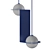 Lambert & Fils Laurent Pendant Light 3D model small image 3