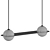 Lambert & Fils Laurent Pendant Light 3D model small image 5