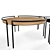 Carrasco Table: Elegant Iron & Marble Design 3D model small image 7