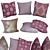 Sofa-Sized Throw Pillows | Elegant Decor 3D model small image 1