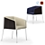 Contemporary Allure Armchair 3D model small image 1