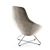 Stylish Allermuir Lounge Chair 3D model small image 1