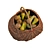 Pear Basket with Realistic 3D Model 3D model small image 9