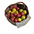 Photogrammetry Basket with Apples 3D model small image 4