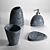 Bathroom Set 01
Title: Stylish Bathroom Essentials Set 3D model small image 2