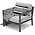Elevate Your Outdoor Style with RH Palma Armchair 3D model small image 3