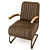 Modern Loft Armchair: Stylish & Comfortable 3D model small image 2