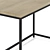 Vintage Loft Table 3D model small image 5