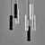 Modern Pendant Lamp CRUX01 - Sleek Metal Design 3D model small image 1