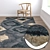 Luxury Carpets Set with High-Quality Textures 3D model small image 5