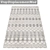 Luxury Rug Set: High-Quality Textures for Versatile Use 3D model small image 3