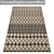 Luxury Rug Set: High-Quality Textures for Versatile Use 3D model small image 4