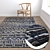 Luxury Carpet Set: High-Quality Textures for Versatile Perspectives 3D model small image 5