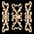 Title: Classical Carved Trim - Exquisite Design 3D model small image 2