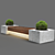 Sleek Bench1150 with Unique Design 3D model small image 2