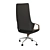 Ergonomic Swivel Office Chair 3D model small image 2