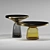 Vaso Glass Coffee Table - Stylish & Modern 3D model small image 1