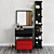 [Translation: Thank you for your purchase!]

IKEA Brimnes Dressing Table with Mirror and Ottoman 3D model small image 2