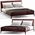 Modern Poliform Park Uno Bed - Sleek and Stylish 3D model small image 2