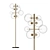 Elegant Eichholtz Tempo Floor Lamp 3D model small image 1