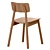 Dino Dining Chair: Elegant and Ergonomic Seating. 3D model small image 4