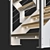 Title: Loft-Style White Staircase 3D model small image 6