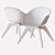 Elegant Adelaide Lounge Chair 3D model small image 3