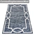 Luxury Carpet Set | High-Quality Textures 3D model small image 4
