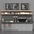 Glossy Coffeeshop Bar Counter 3D model small image 1