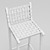 Contemporary 3D Bar Chair 3D model small image 3