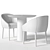 Dutch Designer Piet Boon's Elegant Dining Set 3D model small image 7