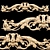 Elegant Baroque Carving for CNC 3D model small image 1