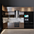 Modern Kitchen with Integrated TV, Coffee Maker, and More 3D model small image 2