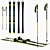 Fischer RC4 Slalom Ski Bundle: Ski, Sticks, Bindings 3D model small image 2