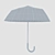 Rainproof Portable Umbrella 3D model small image 2