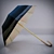 Rainproof Portable Umbrella 3D model small image 3