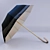 Rainproof Portable Umbrella 3D model small image 5