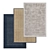 Luxury Carpet Set: High-Quality Textures 3D model small image 1