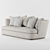 Minimalist Apollo Sofa - Maxalto 3D model small image 1