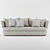 Minimalist Apollo Sofa - Maxalto 3D model small image 2