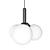 Minimalist Orb Pendant Light 3D model small image 1