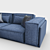 Modern Loft Sofa - March 8 3D model small image 2