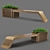 Poly Bench 52k Unique 3D model small image 1