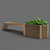 Poly Bench 52k Unique 3D model small image 2