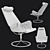 Dux Jetson Easychair: Sleek Scandinavian Armchair 3D model small image 4