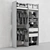 Modular Wardrobe Yann: Stylish Storage Solution 3D model small image 3