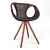  Modern PBR Chair, Subdivision Modeling 3D model small image 1